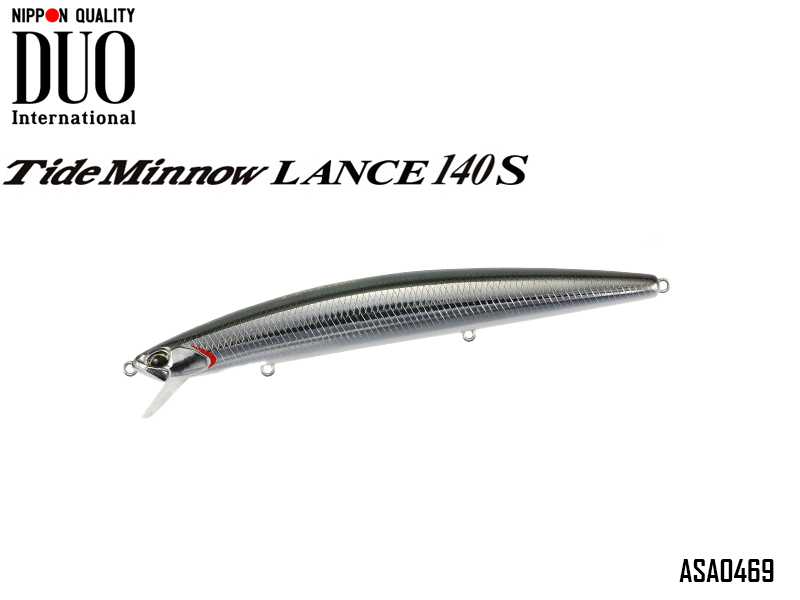 DUO Tide Minnow Lance 140S ( Length: 140mm, Weight: 25.5gr, Color: ASA0469)